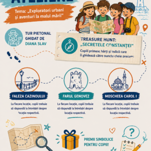 Atelier - „Exploratori urbani și aventuri la malul marii”