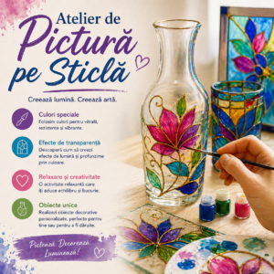 Atelier - de Pictură pe Sticlă